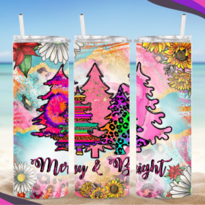 Merry and Bright Tumbler