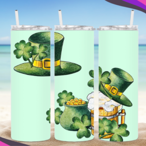 Lucky St. Patrick's Day Symbols Tumbler